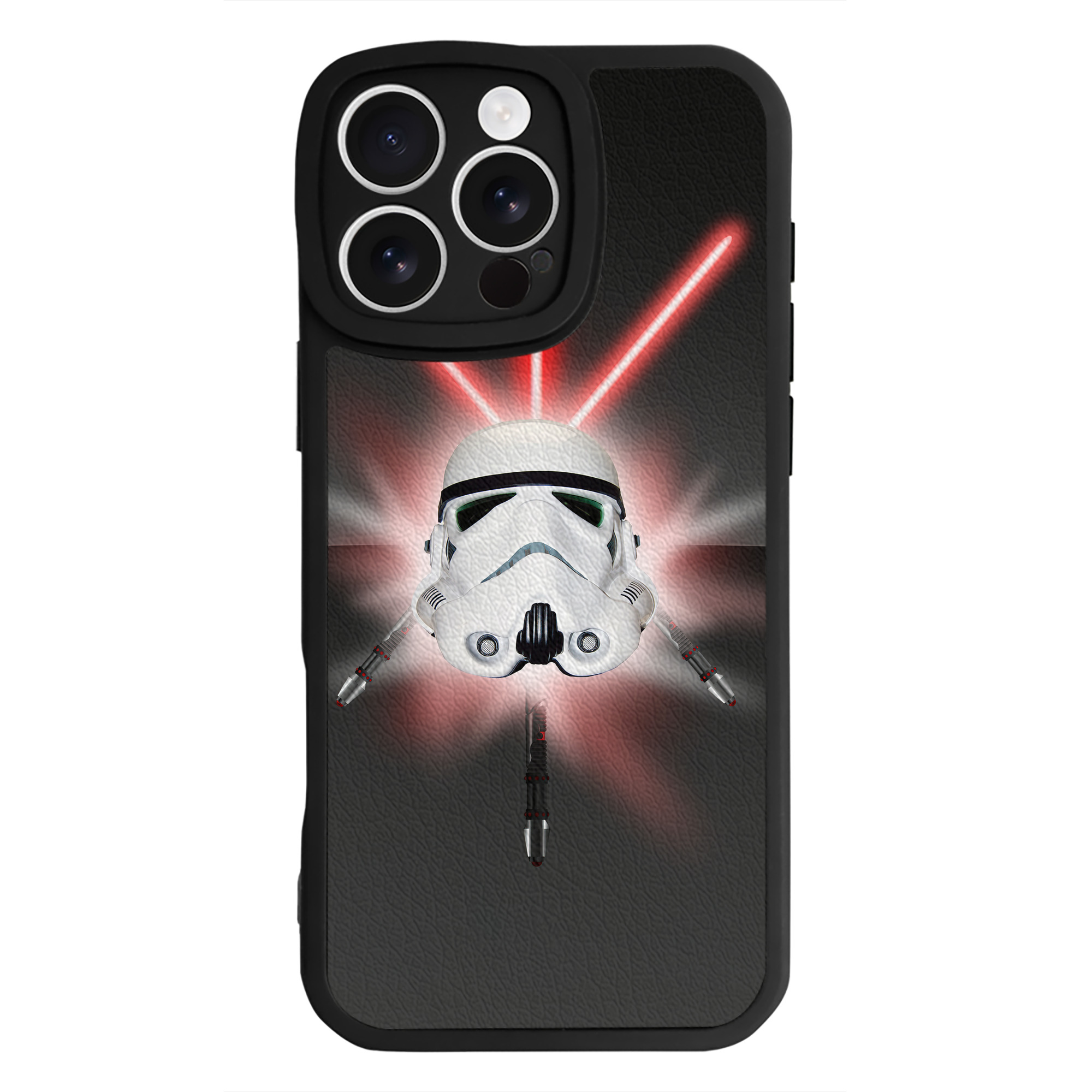 （画像用） スター・ウォーズ Star Wars 【iPhone 16シリーズ対応】シリコンスマホケース（レザー調） 材質：シリコン